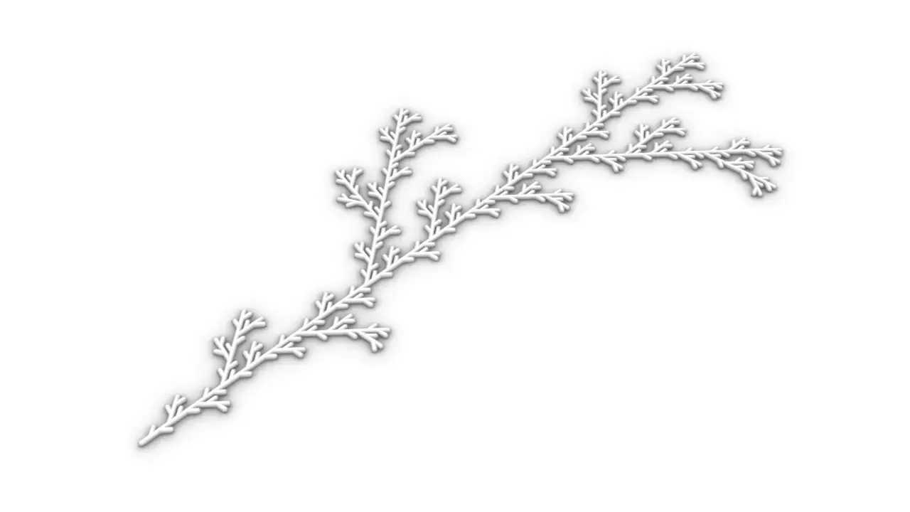 L-Systemによる分岐構造の生成