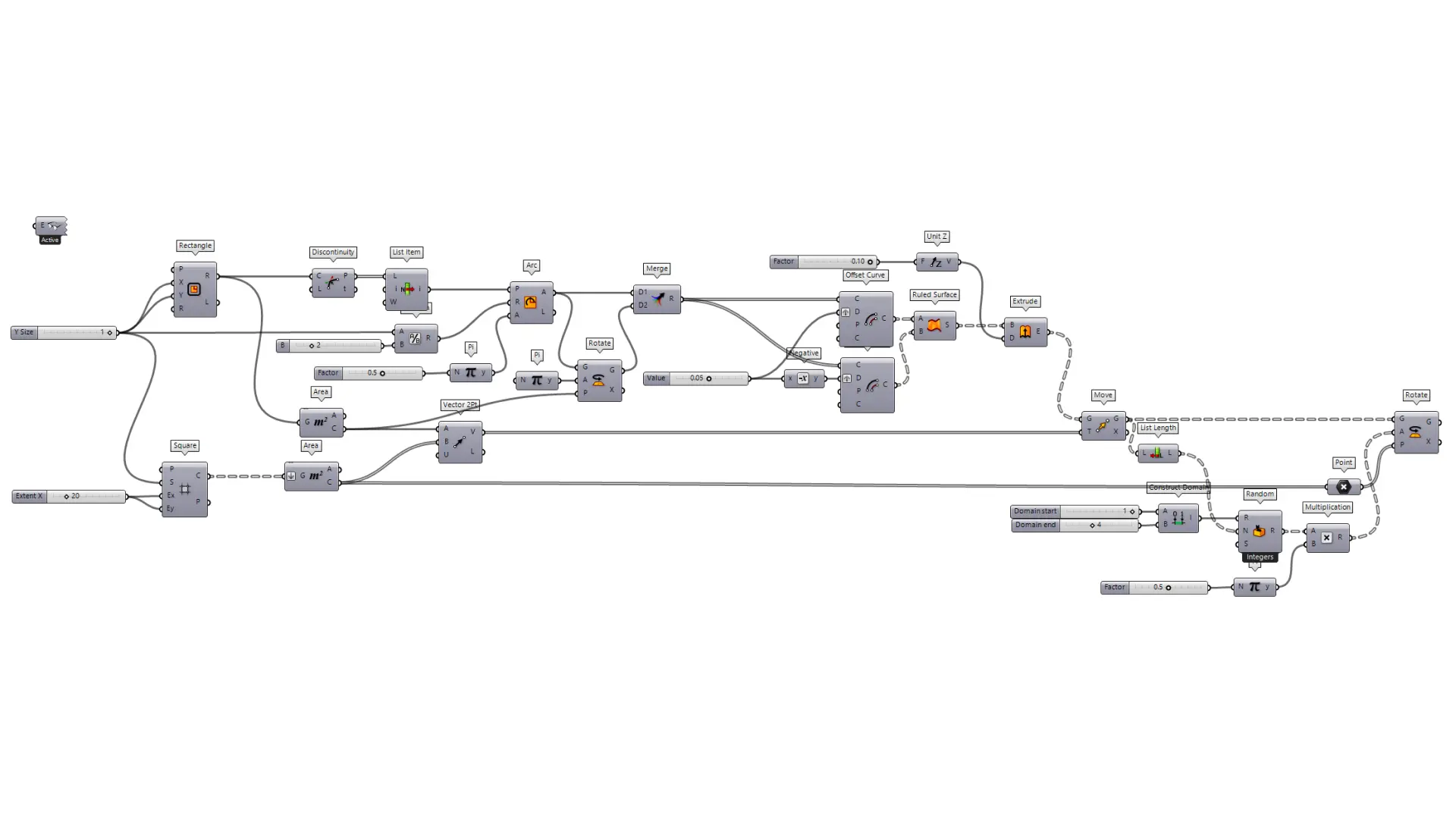 Quarter Circles - Code